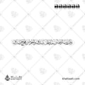 وقل رب أدخلني مدخل صدق وأخرجني مخرج صدق in Thuluth script - one-line design