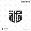 حصة - الخط الكوفي المربع - تصميم خط عربي فيكتور - Hessah - Square Kufic Script - Arabic Calligraphy Vector