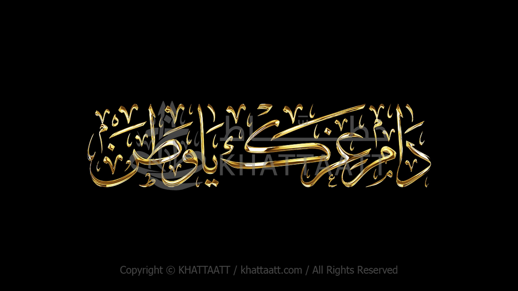 دام عزك يا وطن (فيديو) النسخة القصيرة (T021)