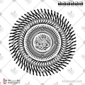 لا إله إلا الله محمد رسول الله - خط الثلث - تصميم خط عربي فيكتور - La Ilaha Illallah, Muhammadur Rasulullah - Thuluth Script - Arabic Calligraphy Vector